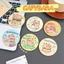 【Roshy】gương hoạt hình một mặt gương tròn nhỏ cầm tay Gương hình chuột lang nước dễ thương