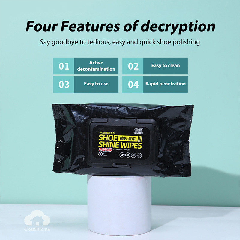 Khăn lau cao cấp Quick Wipe dùng để vệ sinh giày thể thao, giày trắng.