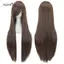 Tóc giả cosplay tự nhiên AqToCna - Đa năng, màu sắc đa dạng, dài thẳng 80cm phù hợp cho đảng và tạo hình gothic