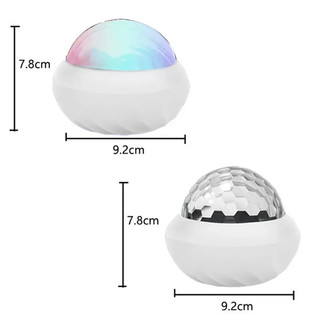 Aurora Đầy Sao Ánh Sáng Phía Bắc RGB Chiếu Đèn Ngủ USB Cắm Điều Khiển Từ Xa Máy Chiếu Đèn Khí Quyển Cho Phòng Trang Trí Tiệc