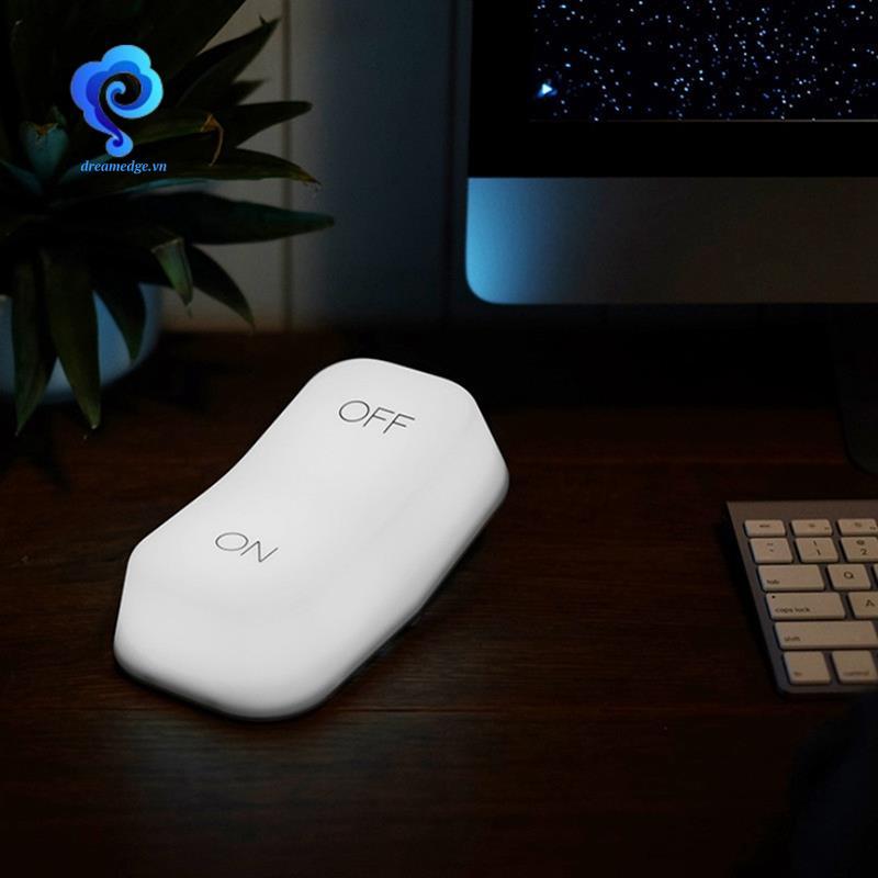 [dreamedge] Đèn LED để bàn cảm biến trọng lực, sạc USB, ánh sáng vàng, dùng cho phòng ngủ, đầu giường