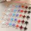 HFSHY 30 Chiếc Hoa Lily Hoa Móng Tay Nghệ Thuật Quyến Rũ 3D Trang Trí Móng Tay Phụ Kiện Làm Móng Tay Chất Liệu Nhựa DIY Nail Art Người Hâm Mộ VN