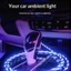 Cáp dữ liệu sạc Flowlight năng động Cáp dữ liệu sạc chảy TPE mềm 1m Cáp dữ liệu sạc USB sang Type-C cho loại C / IOS