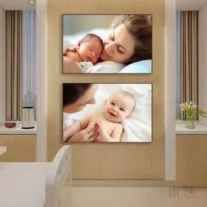 Ấm Áp Sơ Sinh Canvas Poster Không Khung Chống Thấm Nước Nghệ Thuật Treo Tường Hoàn Hảo Cho Mẹ Và Bé Phòng Bà Bầu Trung Tâm Bệnh Viện Mẫu Giáo Trang Trí