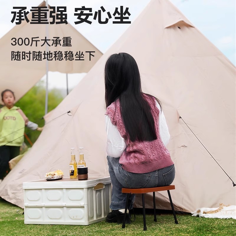 Siêu Nhẹ Hợp Kim Nhôm Di Động Lưu Trữ Cắm Trại Ngoài Trời Ngựa Gấp Ghế Di Động Gấp Câu Cá Phân Maza Phân