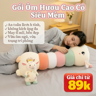 Hươu Cao Cổ Sang Trọng Gối Mềm Nhồi Bông PP Giường Trẻ Em Trang Trí Phòng Ôm Động Vật Quà Tặng