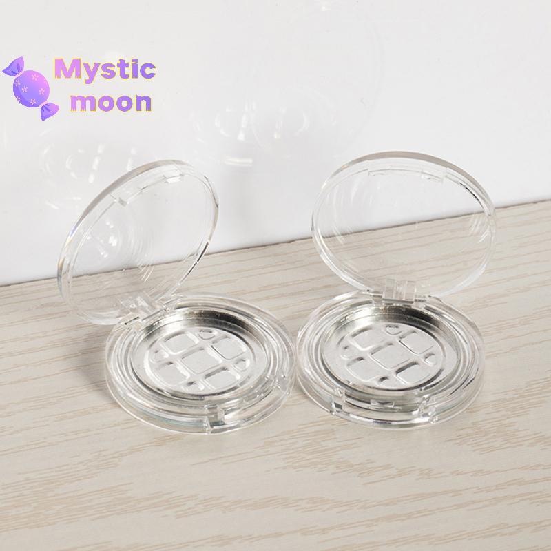 [Mystic] 2.5g Hộp đựng phấn mắt một khe trống Hộp phấn má hồng có gương [Mới]