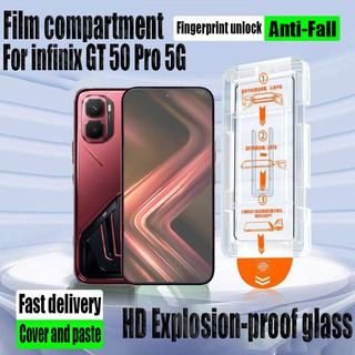 1- 2 Miếng Dán Đơn Giản HD Kính Cường Lực Bảo Vệ Màn Hình Cho infinix GT 50 30 20 Pro 5G Bảo Vệ Flim