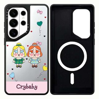 Ốp điện thoại Phone Case cứng hình bóng bay nữ từ tính cho Samsung Galaxy S26 25 24 23 UItra S26 25 24 23 Plus Vỏ bảo vệ chống sốc