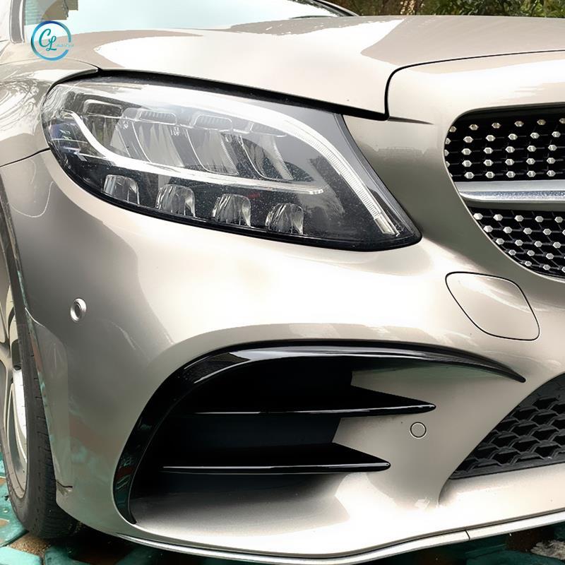 2 Chiếc Phía Trước Xe Ô Tô Cánh Gió Chia Dành Cho - C-Class C200 C260 W205 2019 +