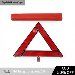 【COD】Biển tam giác cảnh báo có chân đứng vững chắc, chống đổ ngã trong nhiều điều kiện thời tiết, cảnh báo hiệu quả.