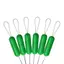 AIHOM 300 cái bộ phụ kiện câu cá gồm bobber hình bầu dục silicone chặn dây