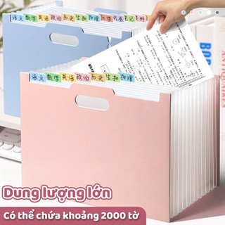Túi Đựng Tài Liệu Cao Cấp 13 Ngăn A4 Chống Nước - Phụ Kiện Dành Cho Học Sinh Và Dân Văn Phòng