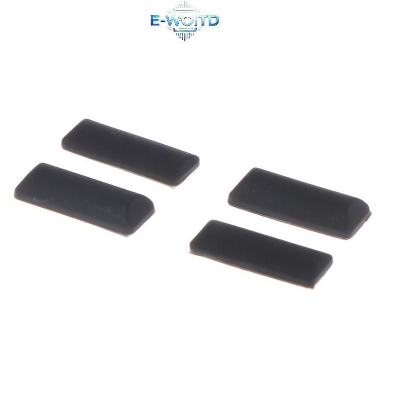 E-WOITD 4 Cái / bộ Miếng Lót Chân Cao Su Cho Thinkpad T490 T495 P43S T14 Miếng Lót Chống Trượt Chân Đế Đáy Bao Thay Thế E-WOITD