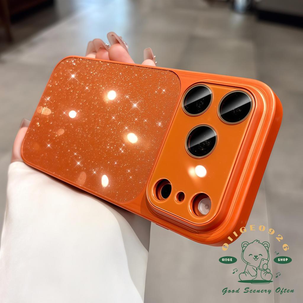 【 Ốp lưng iPhone17 】 Túi khí lấp lánh chống rơi Vỏ điện thoại iphone17 Pro Max 16 15 14 13 cho vỏ iPhone Vỏ mềm silicon TPU chống sốc