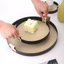 Khay tròn lưu trữ trang sức hai tai kiểu Bắc Âu INS Style, Khay lưu trữ nghệ thuật sắt lối vào bằng hương liệu, Khay trang trí bằng da để bàn
