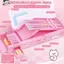 GETVOW Pencil, Khóa mật khẩu kép Hộp văn phòng phẩm bật lên tự động, Phim hoạt hình hai lớp lưu trữ Hộp bút chì Quà tặng