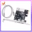 Thẻ ghi Video PCI-E 1X 1394 4 cổng DV HD Card Firewire 800 / 400 / 200 / 100Mbps Hỗ trợ trao đổi nóng cho máy tính để bàn