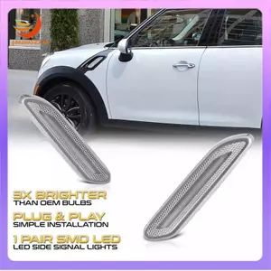 1 Cặp Đèn LED báo rẽ bên hông cho Mini R61 R60 Countryman 10-17 63139802569 63139802570