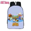 Ba lô nhẹ in theo chủ đề anime Animal Crossing dành cho trẻ em đi học và đi làm