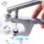 HFTOY T3 / T5 / T8 Bộ công cụ cài đặt nút bấm bằng nhựa Nút bấm tay Nút máy Kìm thủ công ~