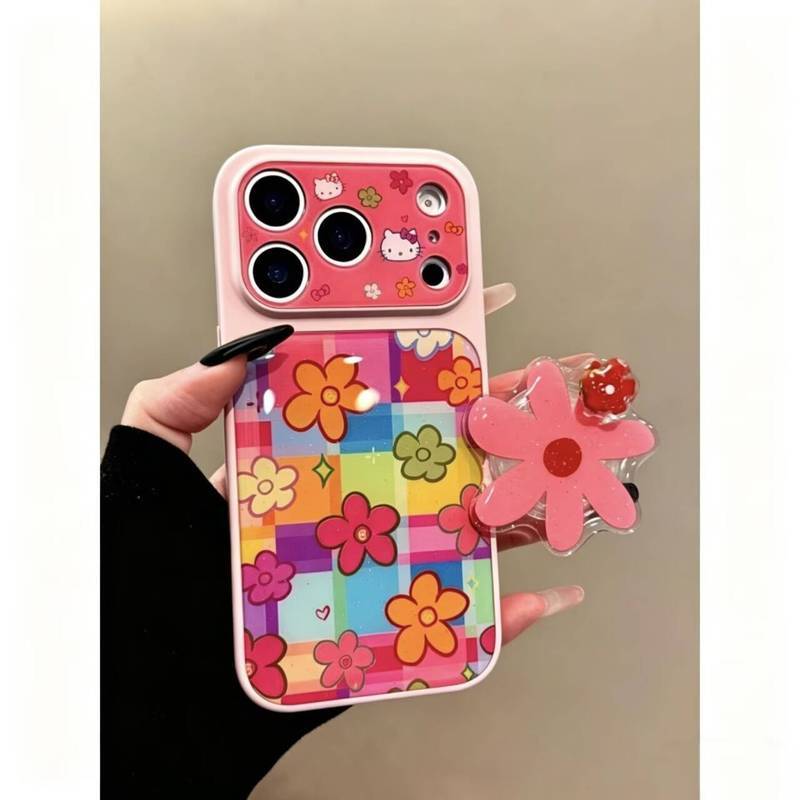 Hoa Dopamine Thích Hợp Cho iPhone17 Apple 16promax Ốp Điện Thoại 15 Bao Gồm 14 Phong Cách Mới 13 Nữ 12