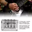 Toyuvn Cầu yên đàn guitar điện bằng kim loại cố định bền bỉ cho âm trầm
