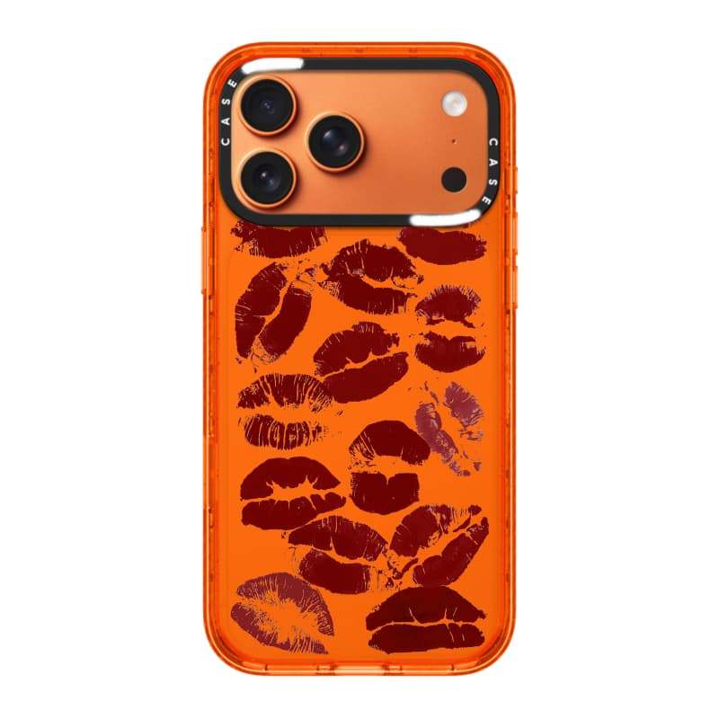 CASECASE X Lip print Cam / Đỏ / Perri Purple Candy Collection Màu Sắc Trong Suốt Cứng Từ Hút Tác Động Dành Cho Apple IPhone 13 14 15 16 17Pro Max Plus Có Hộp