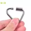 Tam Giác Carabiner Thép Không Gỉ Móc Khóa Snap Clip Móc Bule Vít Lo Đẹp