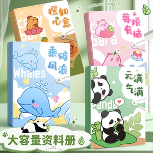 Giấy kiểm tra màu thật Sách lưu trữ Sách thông tin Thư mục sách a4 Trong suốt Nhiều lớp Chèn Sách giấy Dung tích lớn Bộ sưu tập chứng chỉ EJOG