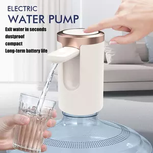 Bình Đựng Nước Di Động Máy Bơm Nước Điện Tự Động Im Lặng Báo Chí Uống Ngoài Trời Cắm Trại Quầy Nhà Bếp Thể Thao Gia Đình jiwvn