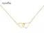 AqToCna Cá Tính Đơn Giản Đôi Trái Tim Choker Nelace Cho Nữ Mặt Dây Trái Tim Rỗng Nelace Xương Đòn Dây Chuyền Cô Gái Quà Tặng Trang Sức AqToCna