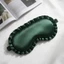 CPINCP Silk Ruffle Sleep Eye, Thiết kế Ruffle Chất liệu lụa Vỏ mắt khi ngủ, Nhiều màu thoáng khí kết cấu mềm mại che mắt che đêm