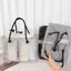 PNPIA- Giỏ tắm Tote di động Túi chống nước có tay cầm Túi vệ sinh dung tích lớn Unisex