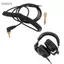 Guansfs Guansfs Gugxiom Cáp Âm Thanh Cuộn Cho Pioneer DJ HDJ CUE1 CUE1BT X5 X7 S7 Tai Nghe Mở Rộng Góc Phải 90 Độ Với Bộ Chuyển Đổi 6.35 Mm