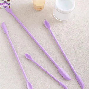 RTJIFSS 3 Cái / bộ Dụng cụ cạo chai rỗng, Dụng cụ cạo nền mềm bằng silicon, Dụng cụ cạo kem dưỡng da hai đầu có thể tái sử dụng sáng tạo Dễ dàng làm sạch Ứng dụng mặt