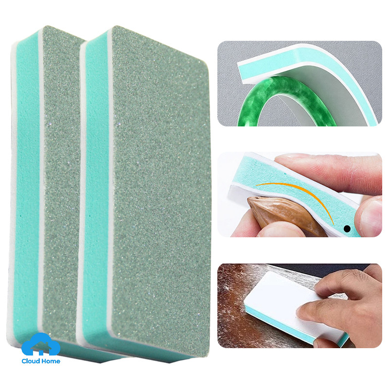 🌤️COD🌤️Cục tẩy cặn canxi bể cá thuật đa năng xốp tẩy cặn can xi bể cá hồ cá Không có hư hại nào đối với kính Tẩy đánh