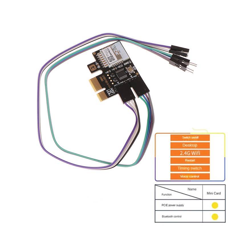 NS A3 Tuya Wifi PC Công Tắc Nguồn Máy Tính Để Bàn Khởi Động Từ Xa Thẻ Khởi Động Telmuting PICE Thẻ MINI NS