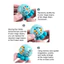 < Pluscloth > Đồ chơi khối xoay mượt mà Đồ chơi thần tài giảm căng thẳng Hình bạch tuộc chống rơi Tiện ích xếp hình giác quan cho trẻ em Hoàn hảo để tập trung và giảm lo âu Khối xoay mịn