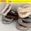 Giá đỡ đuôi ngựa co giãn CORALTIDE, Dây buộc tóc ngủ bằng vải cotton siêu mềm màu trơn, thời trang đầy bông có độ đàn hồi cao Không gây hư tổn Dây buộc tóc nữ