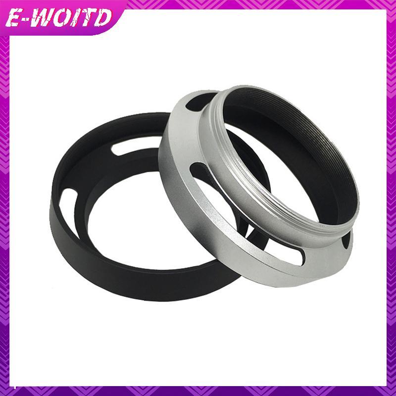 E-WOITD Camera Lens Hood Kim Loại Thông Hơi 35 / 37 / 39 / 40.5 / 43 / 46 / 49 / 52 / 55 / 58 / 62 / 67 / 72 / 77 / 82mm Vít-in Lente Bảo Vệ Cho Canon Nikon E-WOITD