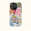 Họa tiết cắt dán phong cách mùa hè Thích hợp cho iPhone17 17Pro 16 15 13 XR 13mini 8PLUS Vỏ điện thoại chống sốc hai lớp Vỏ bảo vệ toàn diện bóng loáng