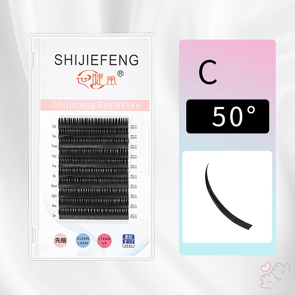 10 Hàng C Curling Blooming Mi Mi - Dễ Dàng Quạt Âm Lượng Mi Cho Người Mới Bắt Đầu