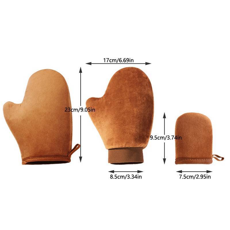 Alittlesetrtu Dụng cụ bôi găng tay tự Tan có thể tái sử dụng cho kem, kem dưỡng da, Mousse, làm sạch cơ thể VN