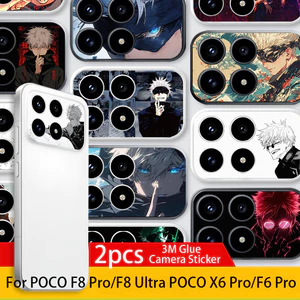 Dành Cho POCO F8 Pro F6 Pro X6 Pro Redmi K90 K70 Pro Máy Ảnh Mềm Giấy Dán Phim / Micro Frosted Jujutsu Kaisen Gojo Satoru In Hình Miếng Dán Trang Trí / Bảo Vệ Camera Chống Trầy Xước
