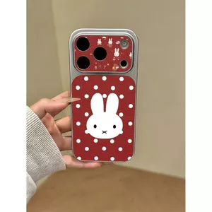 Vỏ lưng điện thoại họa sóng chấm mềm mại cửa sổ lớn phù hợp iPhone 17, 16 Pro Max, 15,