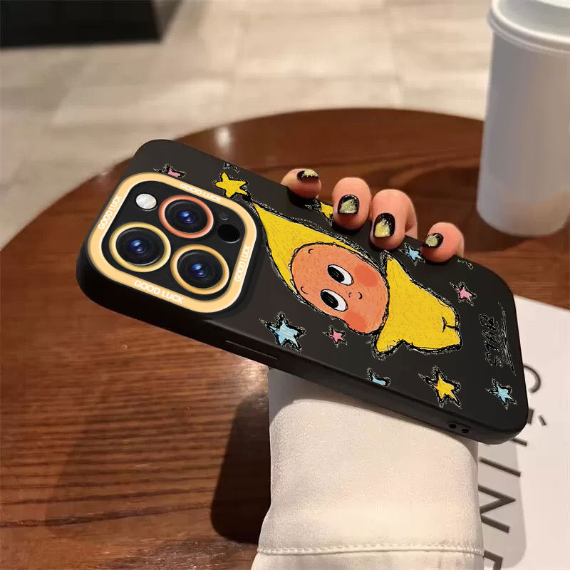 Ốp lưng iPhone Twinkle hoa văn mềm mại bảo vệ silicone lỏng iPhone 11 12 13 14 15 16 17Pro Max IP 7 8 Plus