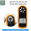 Cân tốc độ gió không khí chính xác tốc độ gió & nhiệt độ Máy đo tốc độ kỹ thuật số bỏ túi Đồng hồ đo tốc độ thông minh
