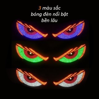 Đèn LED xe tải Devil Eyes chạy bằng USB Đa chế độ chống nước cho ô tô lái xe ban đêm SUV Xe