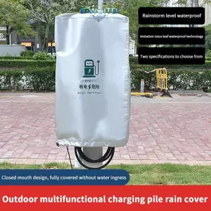 E-WOITD Trạm Sạc Bao Bảo Vệ Xe Điện Sạc Áo Mưa Chống Thời Tiết EV Sạc Dành Cho Hầu Hết Các Trạm Sạc Xe Hơi E-WOITD